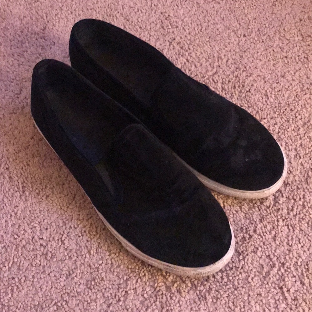 Pazzle black velvet sneaker
